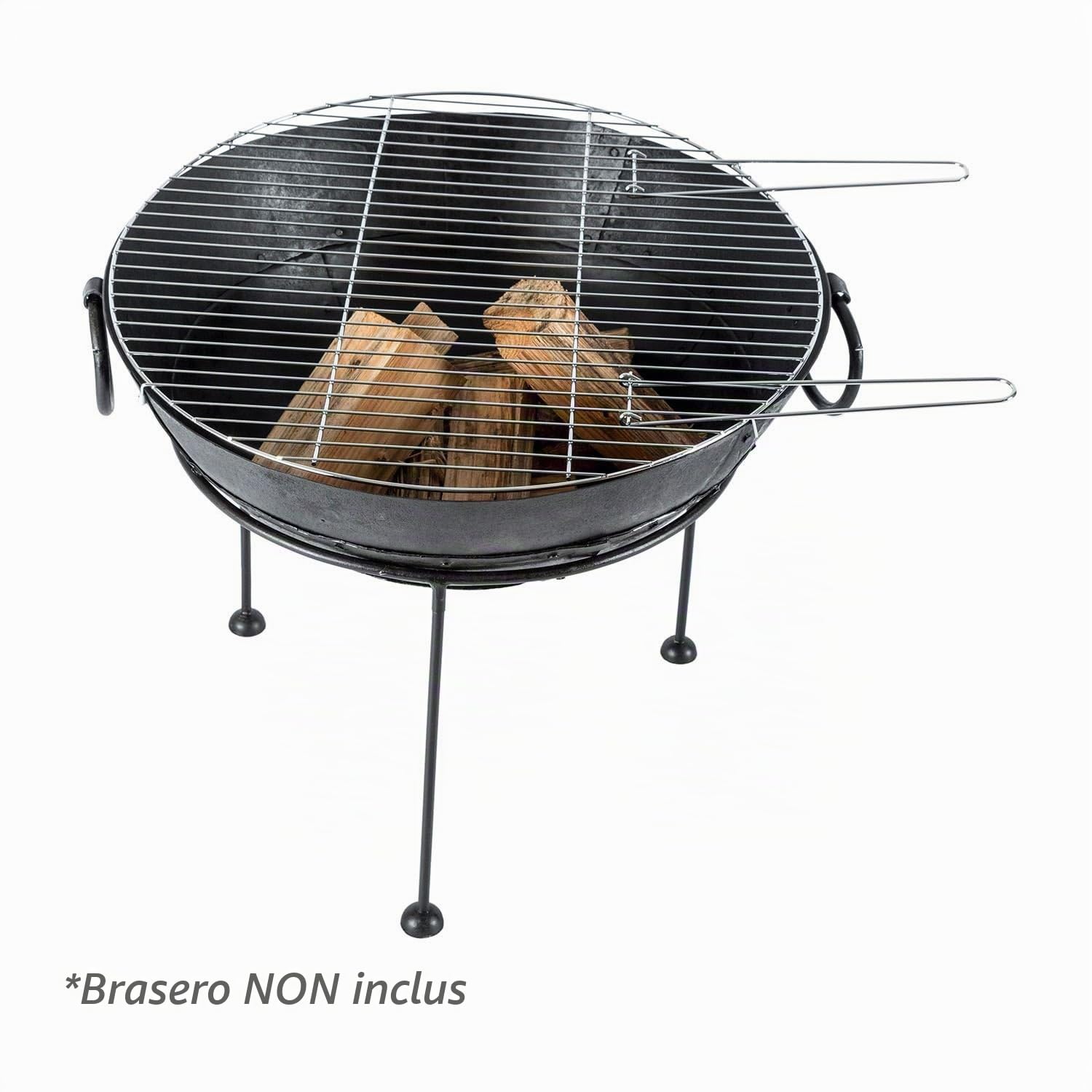 HOMESCAPES - Grille de Barbecue 60 cm de diamètre