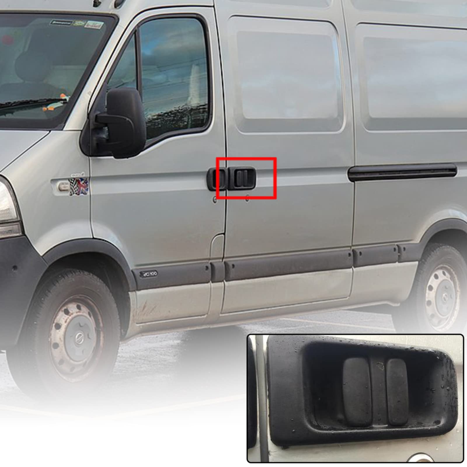Gâche Supérieure Porte Coulissante Pour Master II, Movano A, Interstar - Compatible 8200179440 - Sécurité Renforcée - 5