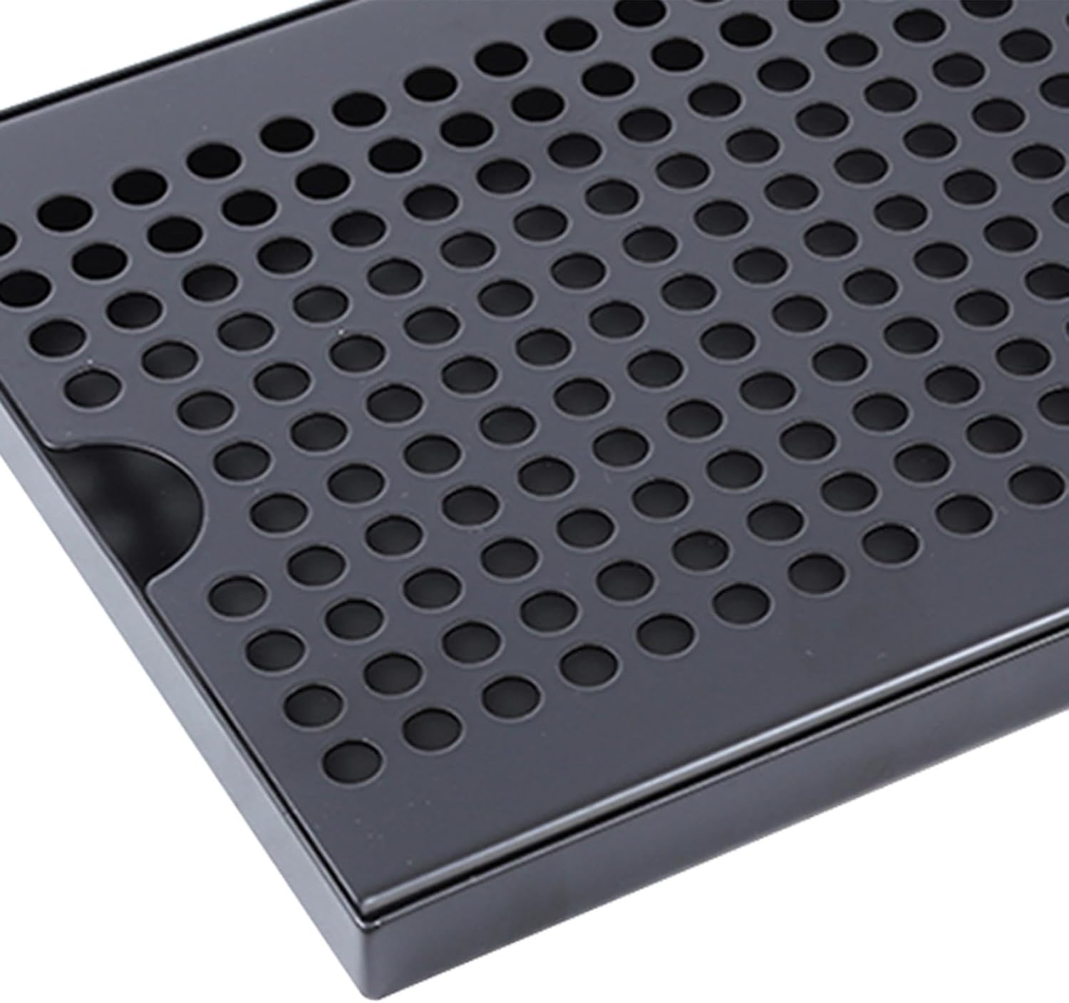 Stainless Steel Beer Keg Drip Tray with Removable Drain Plate for Kegerator Bar Espresso Machine Tea Ceremony Easy Cleaning- 30x17.5x1.5cm