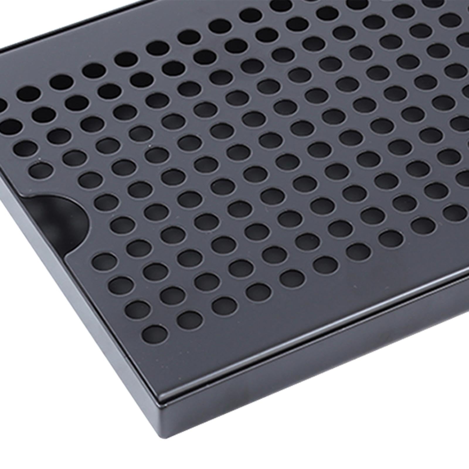 Vaschetta Raccogligocce per Fusti di Birra, Rimovibile, Facile da Pulire, in Acciaio Inox, per Impianti di Spillatura della Birra, 30x17.5x1.5 Cm