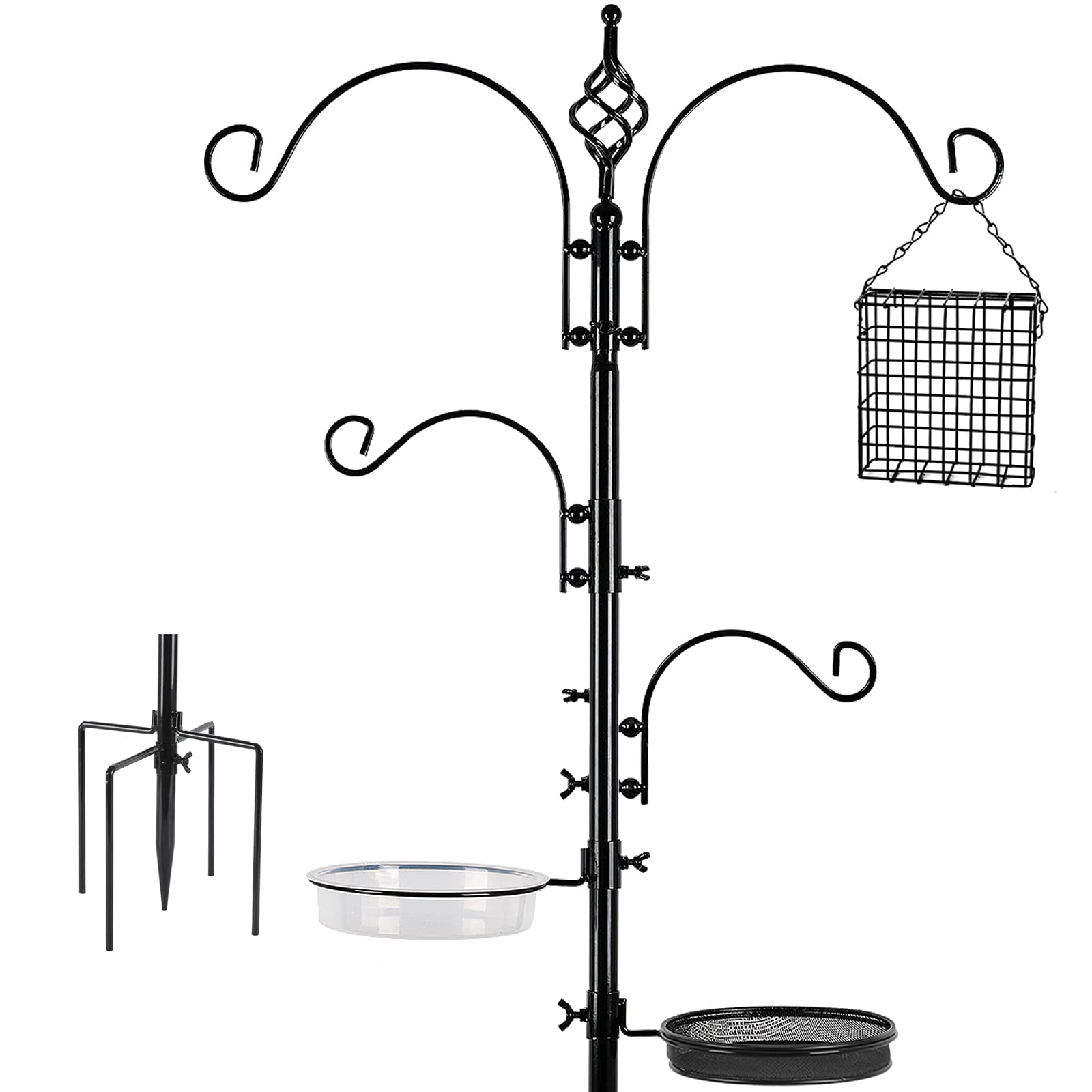 Buy FEED GARDEN Deluxe Bird Feeding Station Kit, 92 Inch (84 Inch Above