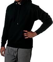 Vista 6 de Hanes - Sudadera con capucha Ecosmart para hombre, de vellón de peso medio