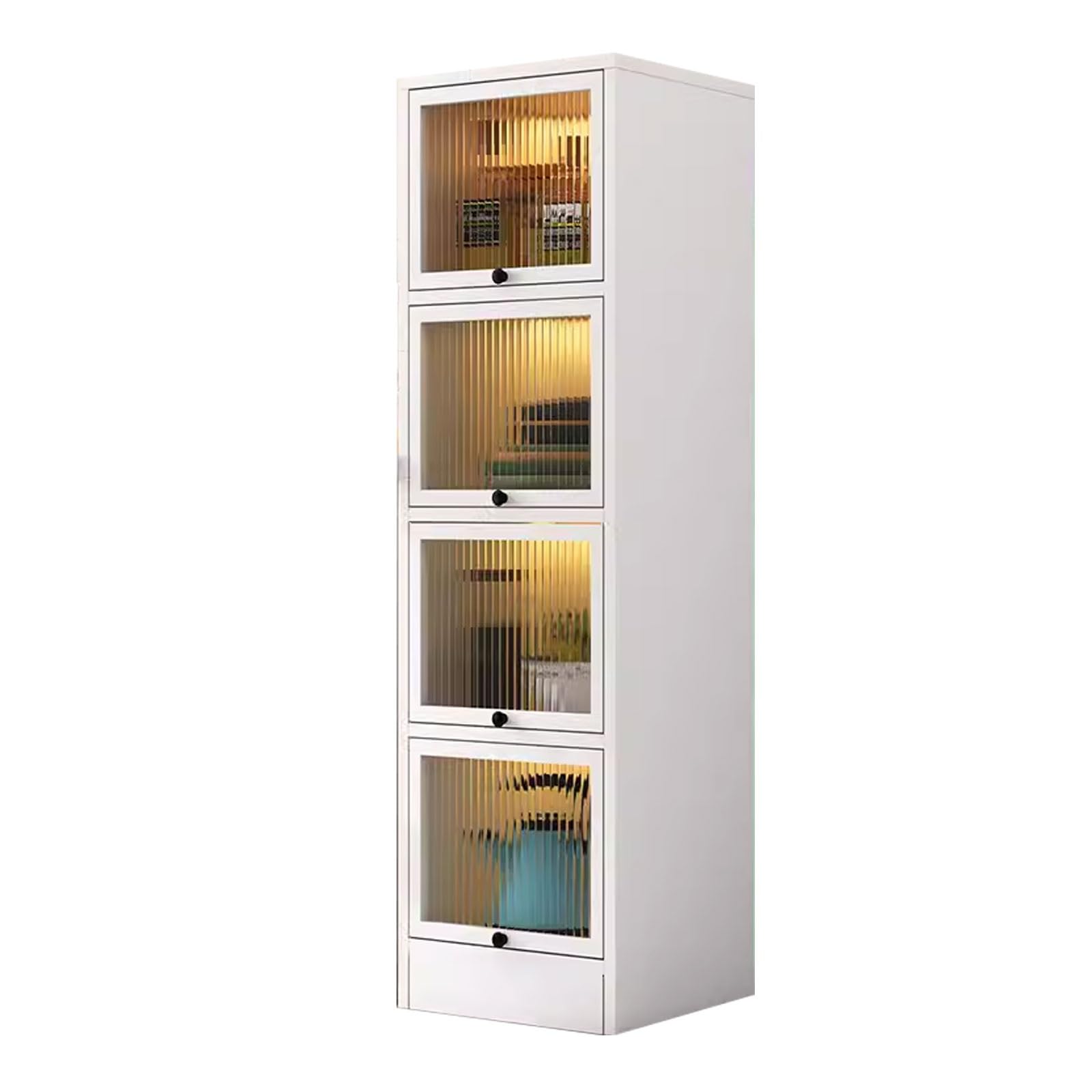 Scaffale Da Cucina 150x60x42cm - Con Griglia, Ripiani, Effetto Marmo, Nero - Foto 4