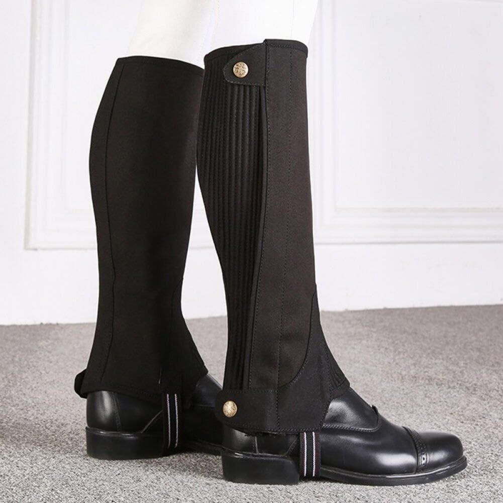 Ghette Equestri Per Bambini | Protezione Gamba Per Cavallo | Comode E Resistenti - Taglia Unica - Foto 10