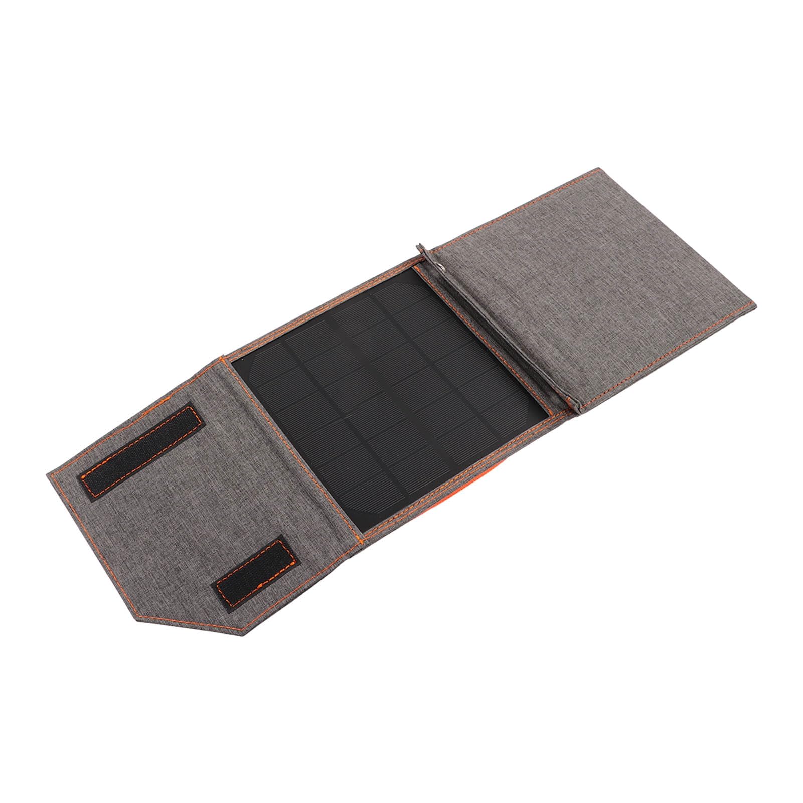 Chargeur de sac solaire pliant en silicium monocristallin 15W 5V, chargeur de panneau solaire USB Portable pour l'extérieur, pour Camping et randonnée