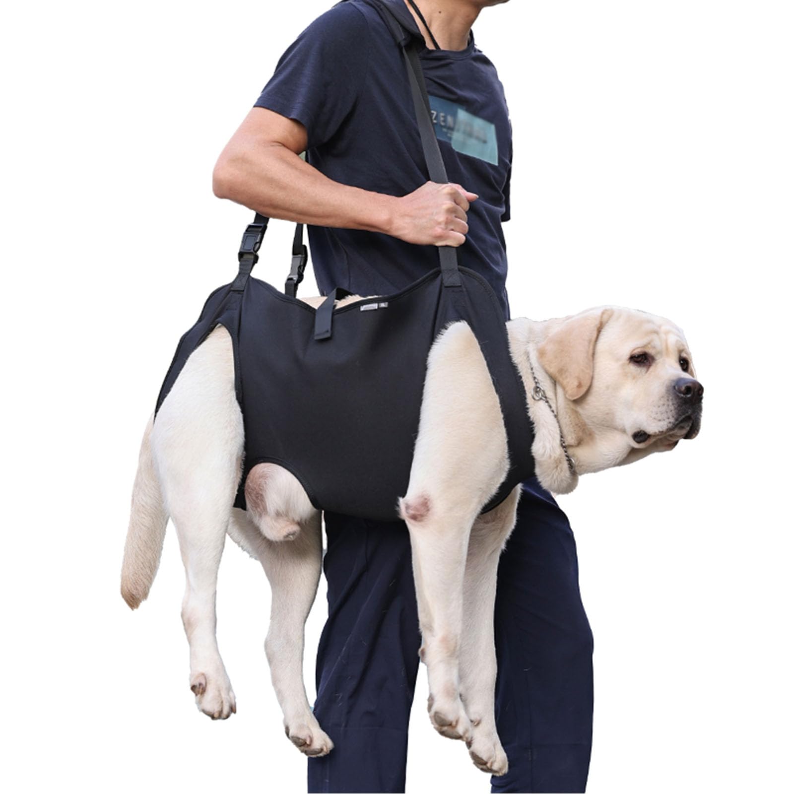 Dog Lifting Harness,Full Coverage One-Shoulder Handheld Dog Support Mobile Carrier Sling,Dog Recovery Walking Training Bag for Old Disabled