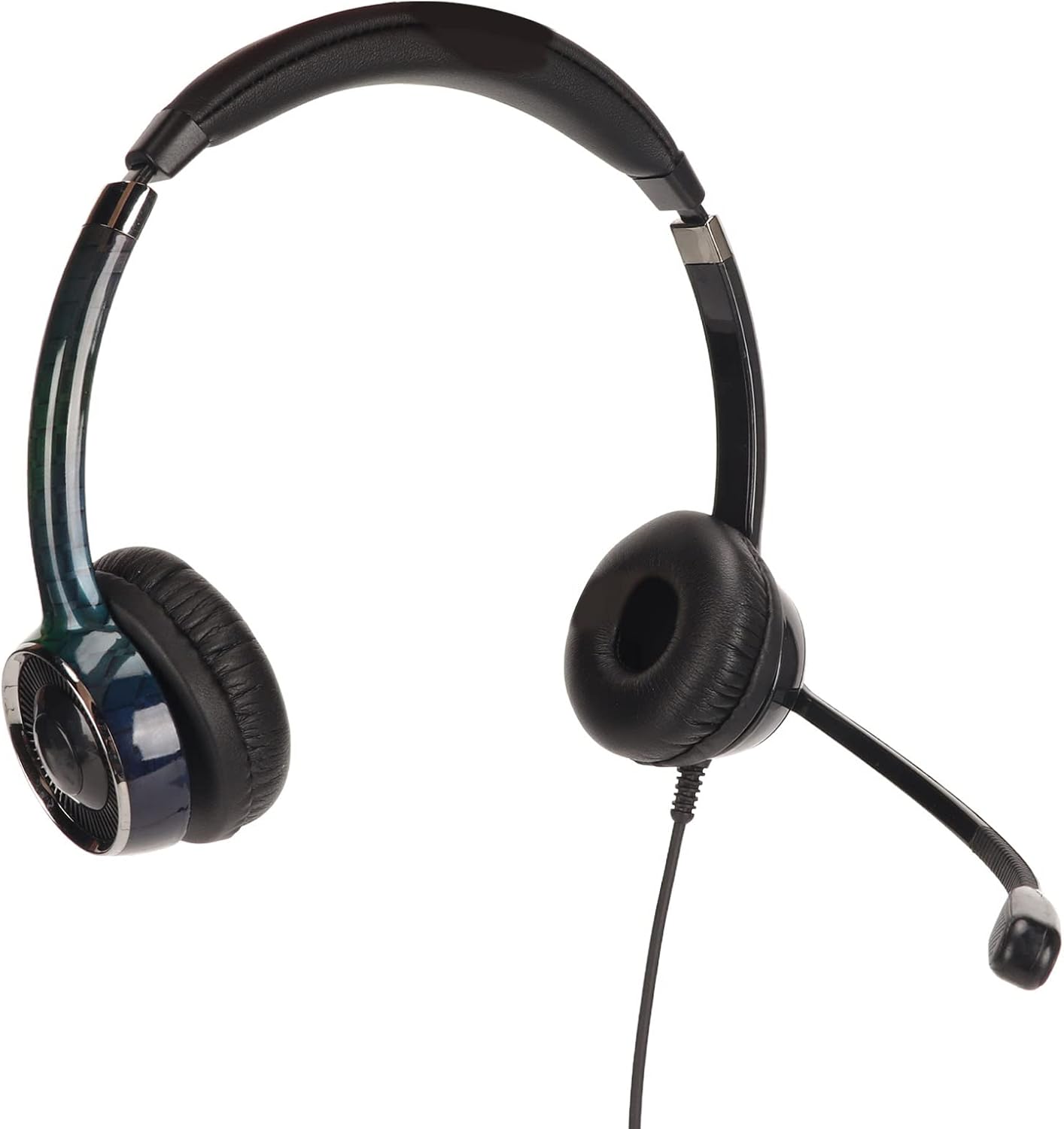 Computer Headset with Microphone, Wired USB Business