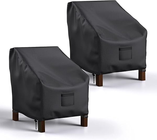 Mrrihand Patio Chair Covers Waterproof, Lounge Deep Seat Cover, Heavy Duty Outdoor Lawn Patio Furniture Covers