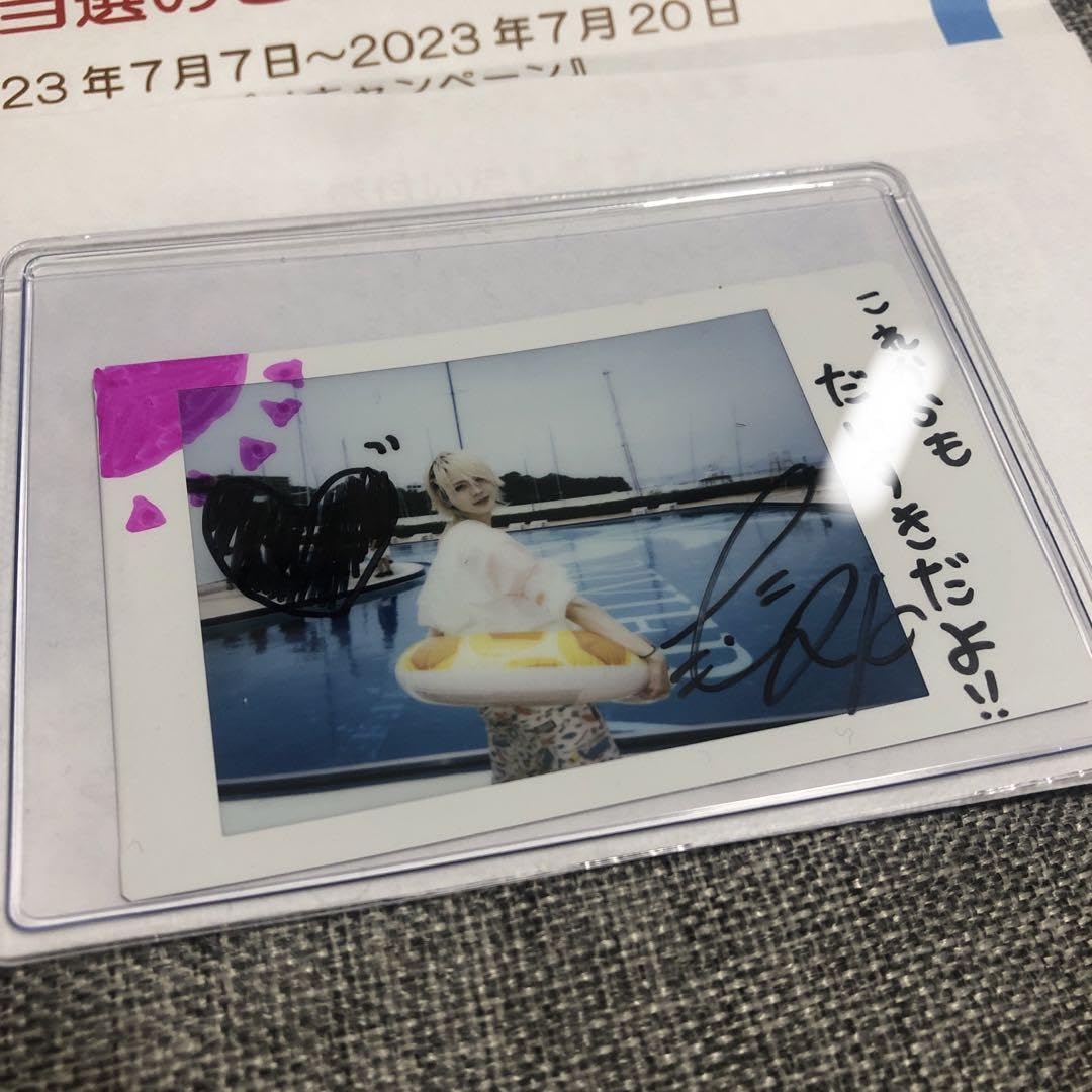 CP限定品】夢喰neon ゆらくん チェキ(サイン入り)