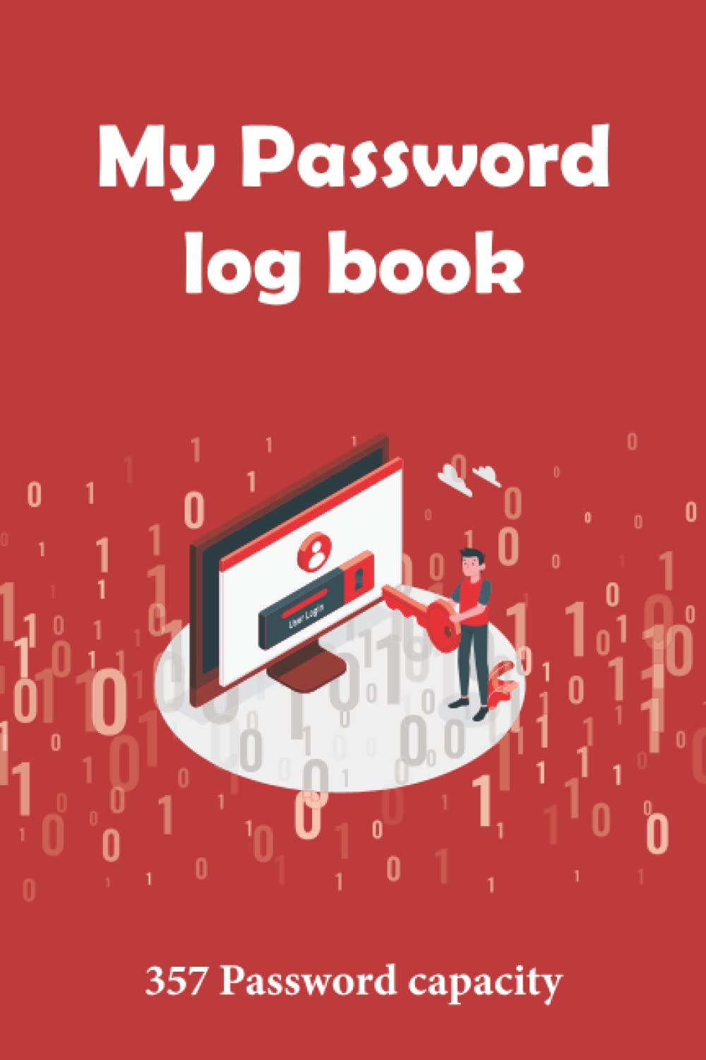 My Password log Book - 7" X 5": Website Address and Password Organizer Logbook Journal Notebook for Computer & Website Logins