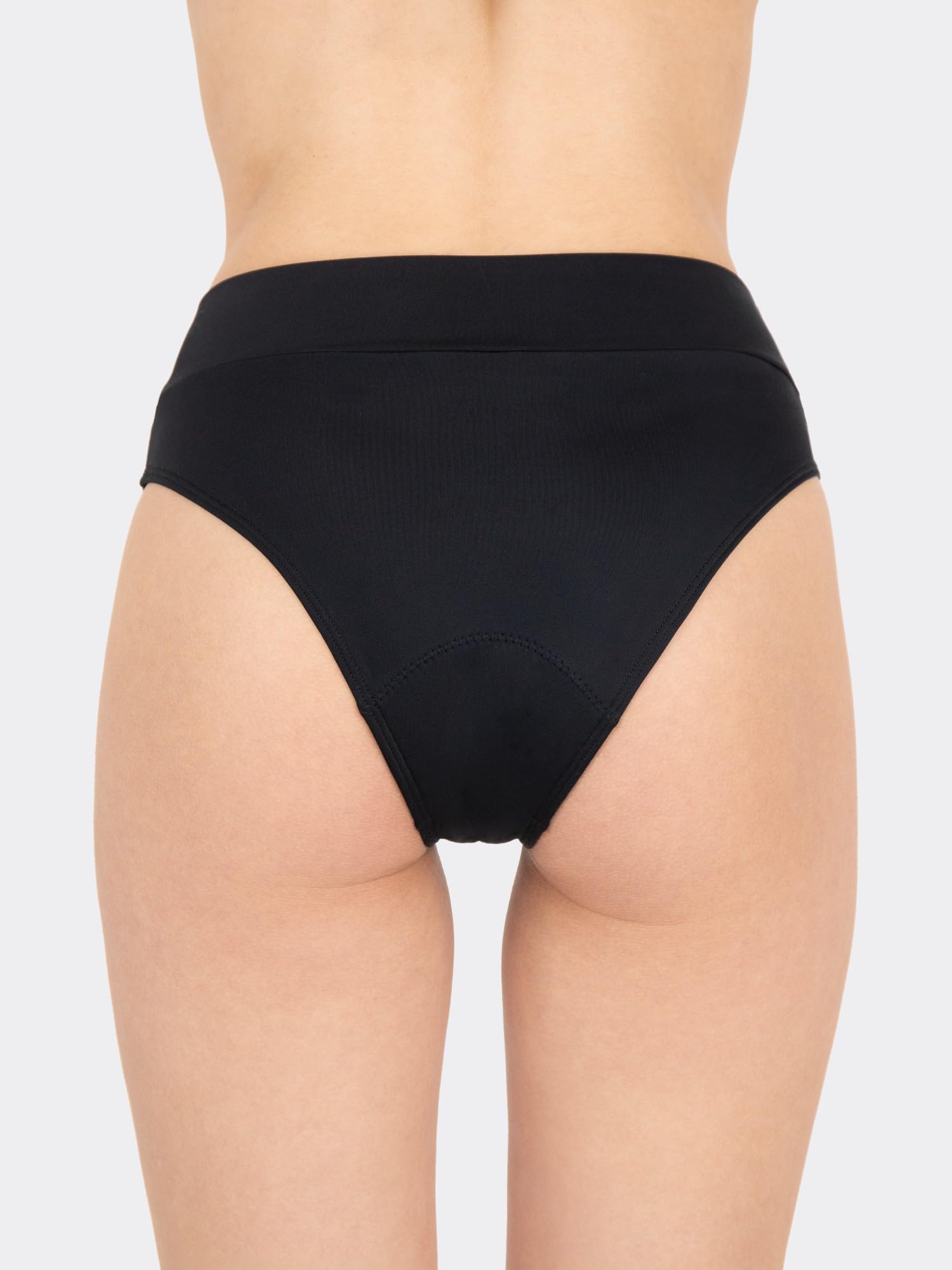 MYLILY Perioden Bikinihose Damen, Mädchen & Teenager Basic | Perioden Bademode zum Schwimmen in Pool & Meer | 3-4 Tampons | Auslaufsicher, Geruchsneutral, Oeko-TEX, Vegan