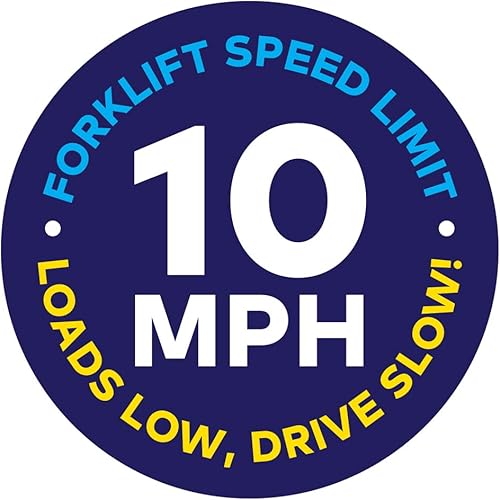 Vista 26 de Forklift Floor Decal (FORKLIFT CROSSING, 15")