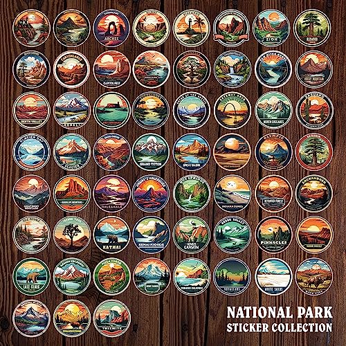 Image of Grand Teton National Park Sticker - Waterproof Outdoor Vinyl Decal, 3 Inch