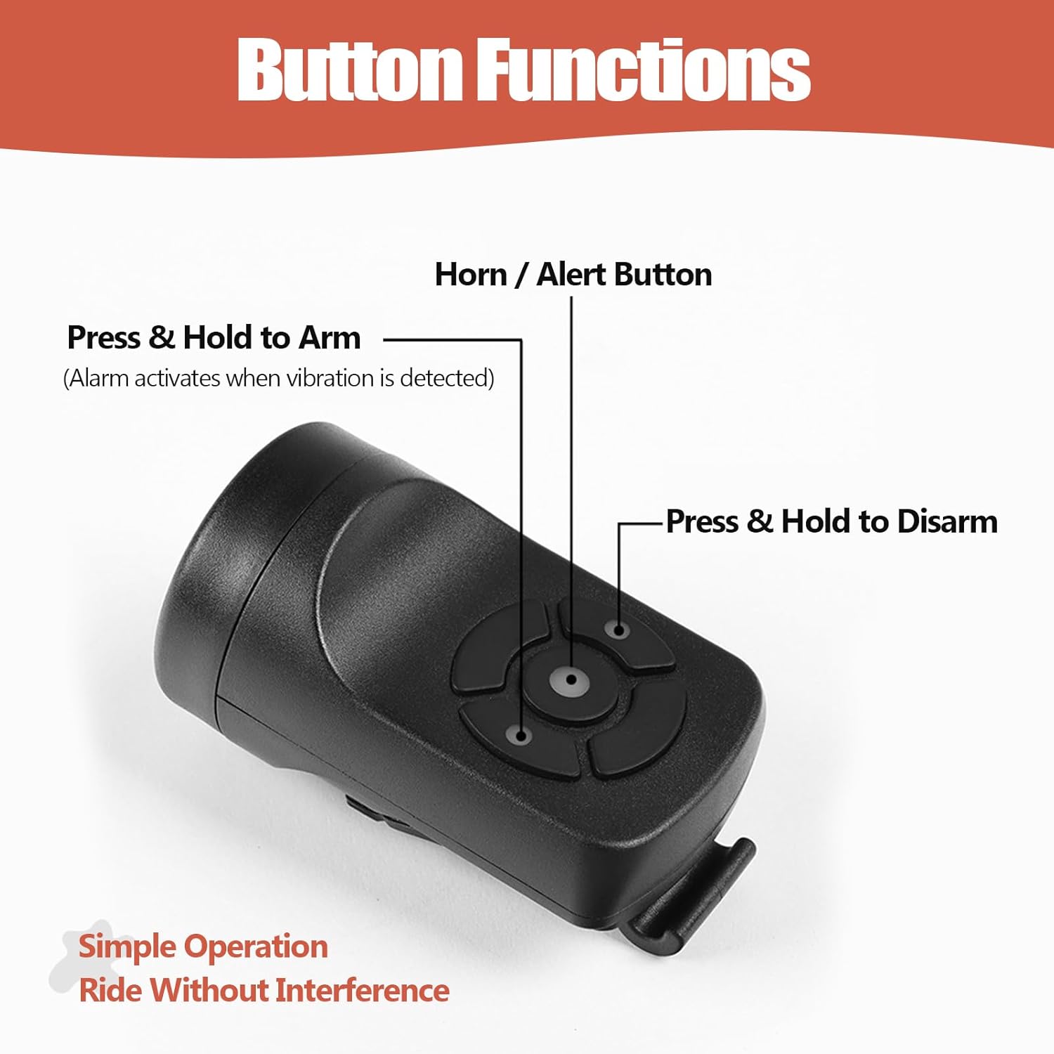 Bike Horn for Felt IA FRD 2015, 120dB Loud Bicycle Horns USB Charging Bell Horn for Mountain Bicycle Scooter Ebike Easy Installation Bike Accessories