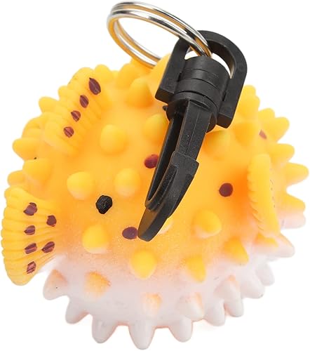 Miniatura 7 de VGEBY Cubierta reguladora de buceo de segunda etapa, boquilla de buceo de peces de dibujos animados, cubierta a prueba de polvo, soporte regulador