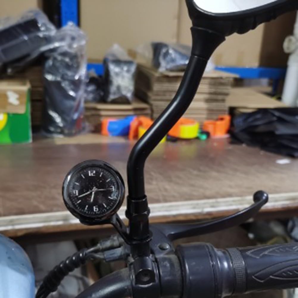 Passend für Motorrad-Lenkeruhr für alle Motorräder mit Installation