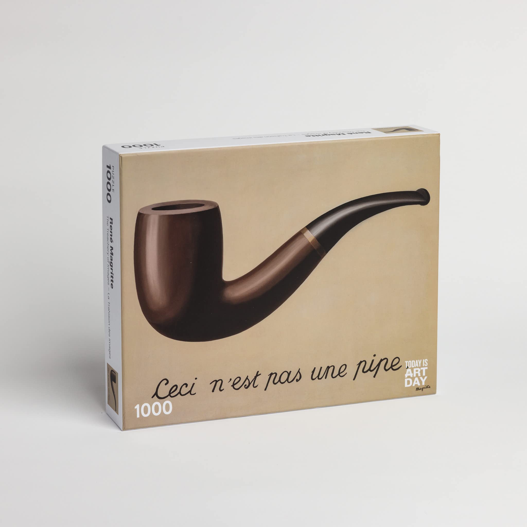 Today is Art Day - René Magritte - This is not a Pipe - Puzzle - 1000-piece
