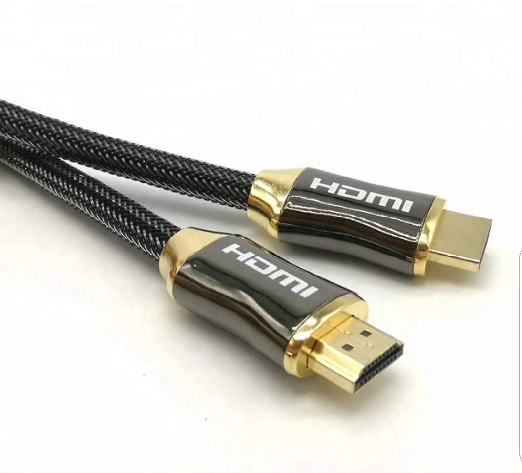 Tech Movement Premium 3m 2.0a/b HDMI Cable Full 4K@60hz Ultra HD 21Gbps Perfect for Sky Q Virgin V6 BT TV PS4 PS5 Xbox One Series X High Speed with Ethernet 3840 x 2160 Resolution ARC 4:4:4 Chroma