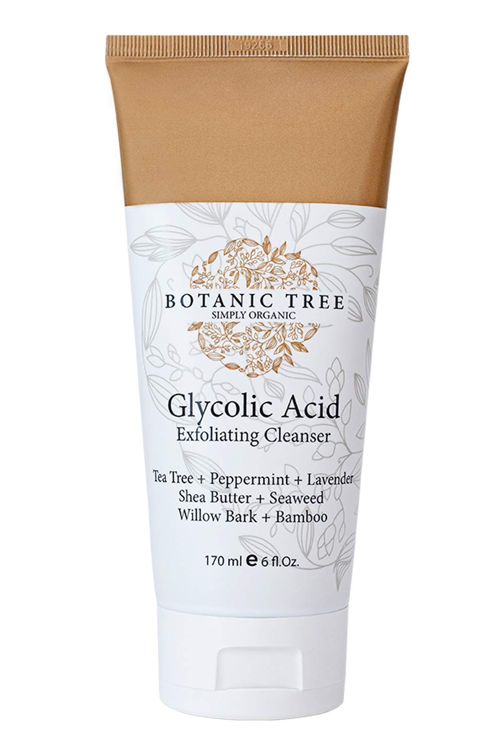 Glycolic Acid Face Wash Exfoliating Cleanser 6oz w/10% Glycolic Acid- AHA For Wrinkles and Lines Reduction-Acne Face Wash For a Deep Clean- Contains Organic Extracts Such As Bamboo, Shea Butter,And Tea Tree. It Helps For Cystic Acne.