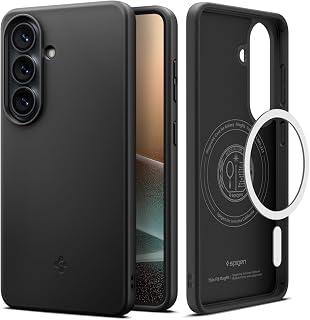 Spigen 【创业19年的技术能力】 Galaxy S26 手机壳 SHIN FIT MAGFIT (黑色)