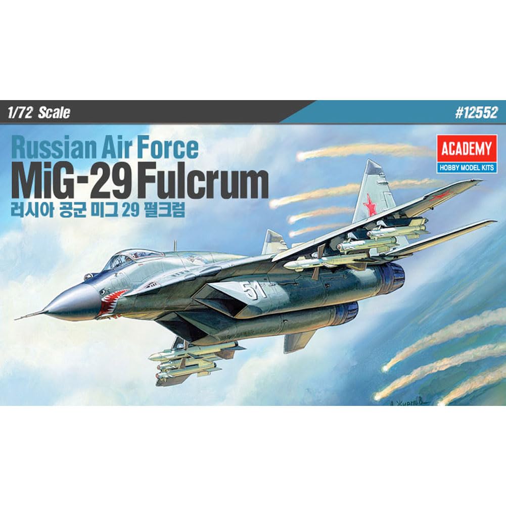 Amazon | [アカデミー][ACADEMY] [1/72] 12552 ロシア空軍 MiG-29