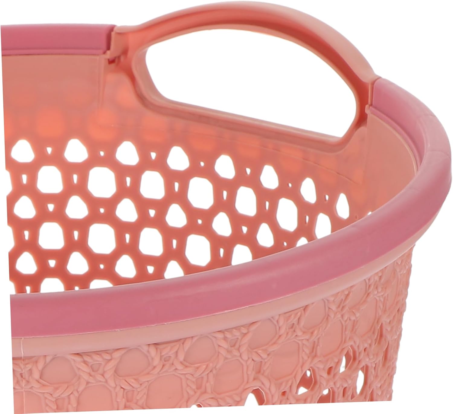 Portable Laundry Hamper with Handle Medium Lightweight Clothes Basket Organizer for Bathroom and Bedroom Storage Capacity Sundries Carrier