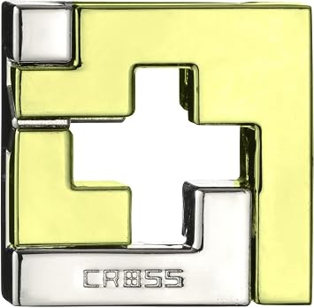 Hanayama Cast Cross Removal Puzzle Difficulty Level 3