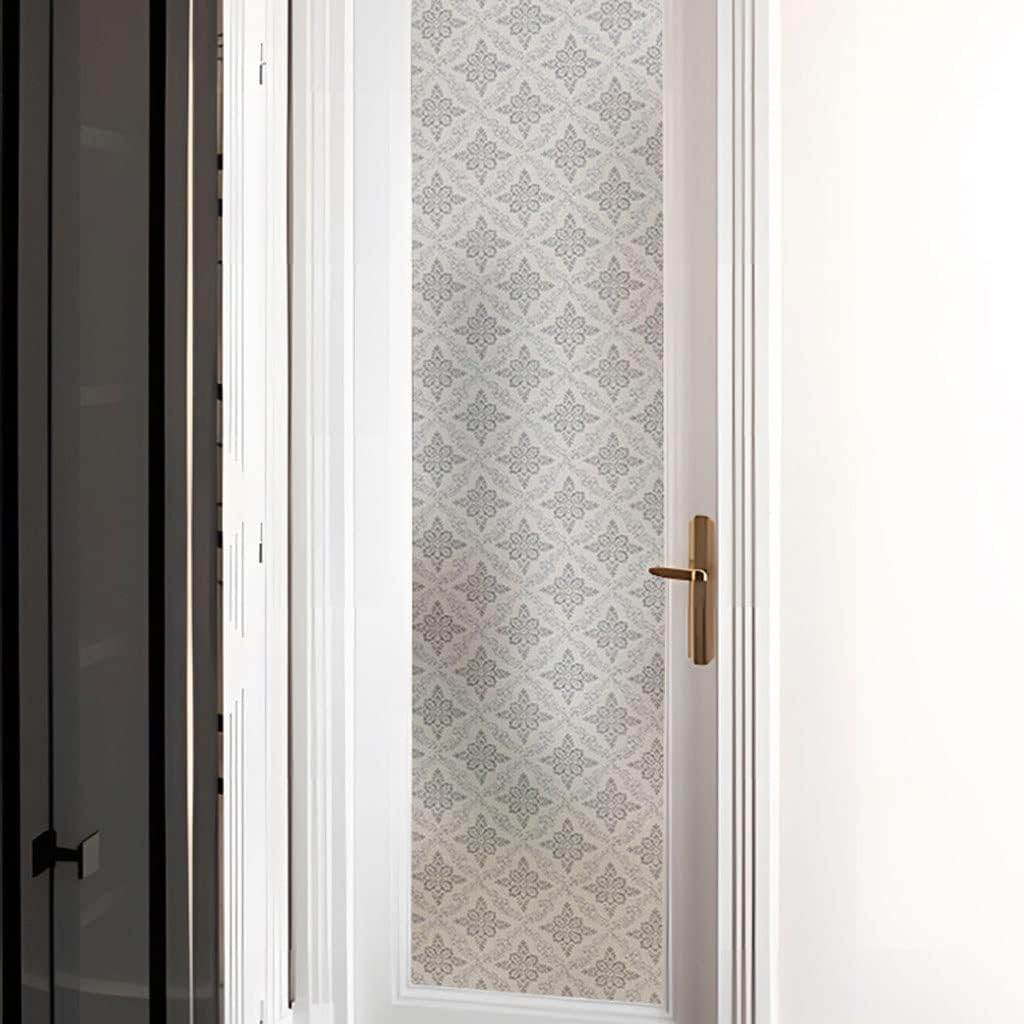 Window Film Window Stickers Window Glass Sticker Anti-peep Bathroom Sliding Door Privacy Matte Film Paper Suitable for Living Room Office Partition Window Privacy Film Glass Sticker(40 * 200cm)
