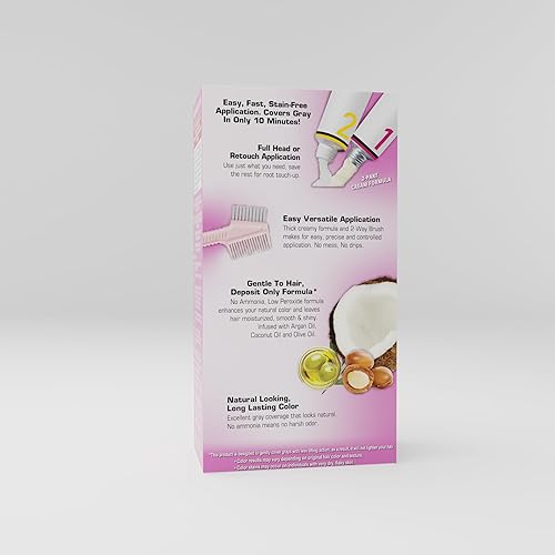 Miniatura 5 de 4N Bigen Easy Color para mujer 4N marrón moca, nueva fórmula, nuevo aspecto, paquete de 3