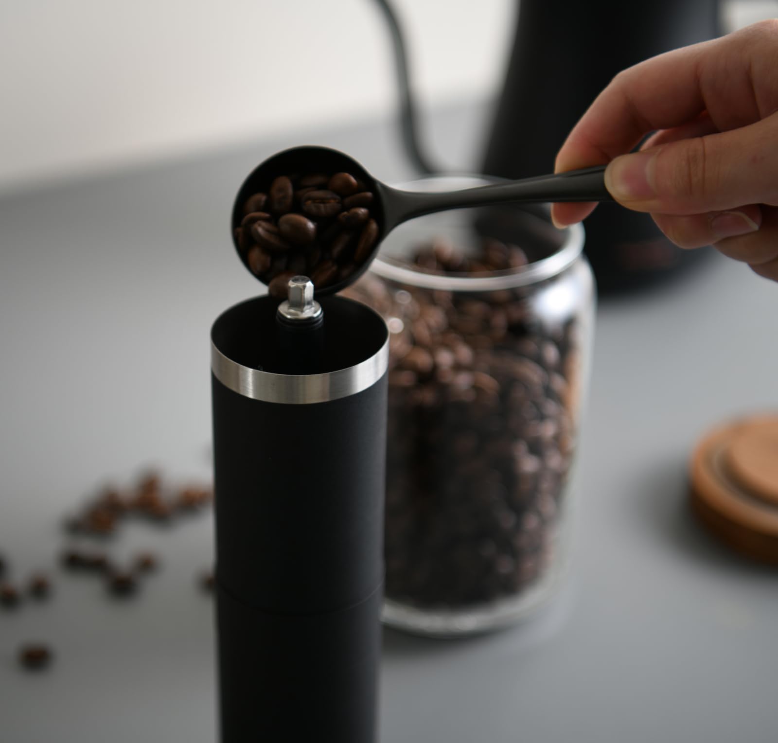 Amazon｜ヤクセル(Yaxell) コーヒーミル 初心者向け 手動 手挽き