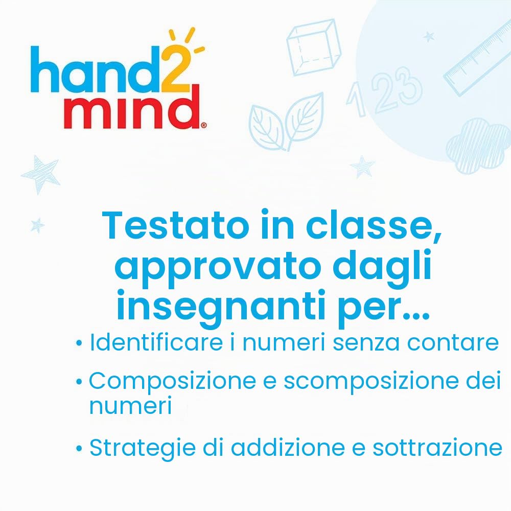 Learning Resources Set di 25 Mini Rekenrek a 100 Palline, Abaco, Abaco per la matematica, Risorse didattiche per imparare a contare in legno, Abachi a palline per la matematica di base