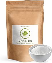 L-Histidin Base Pulver 100 g - proteinogene, semi-essentielle Aminosäure - Fermentationsgewinnung - vegan/rein - gentechnikfrei - ohne Hilfs- und Zusatzstoffe - MADE IN GERMANY