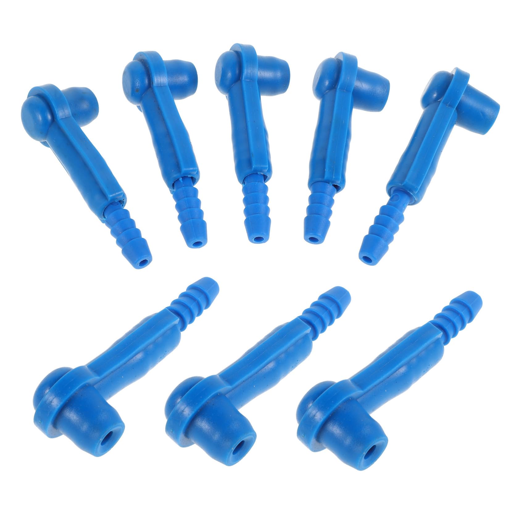 SOESFOUFU 8PCS Brake Fluid Connector Adapter Kit for Efficient Brake System Bleeding Professional Tool for Auto Repair Compatible with Various Car Brands Accurate Pressure Control