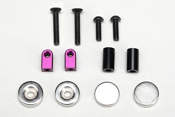 Yokomo ZS-016MGFP Front Magnetic Body Mount Purple