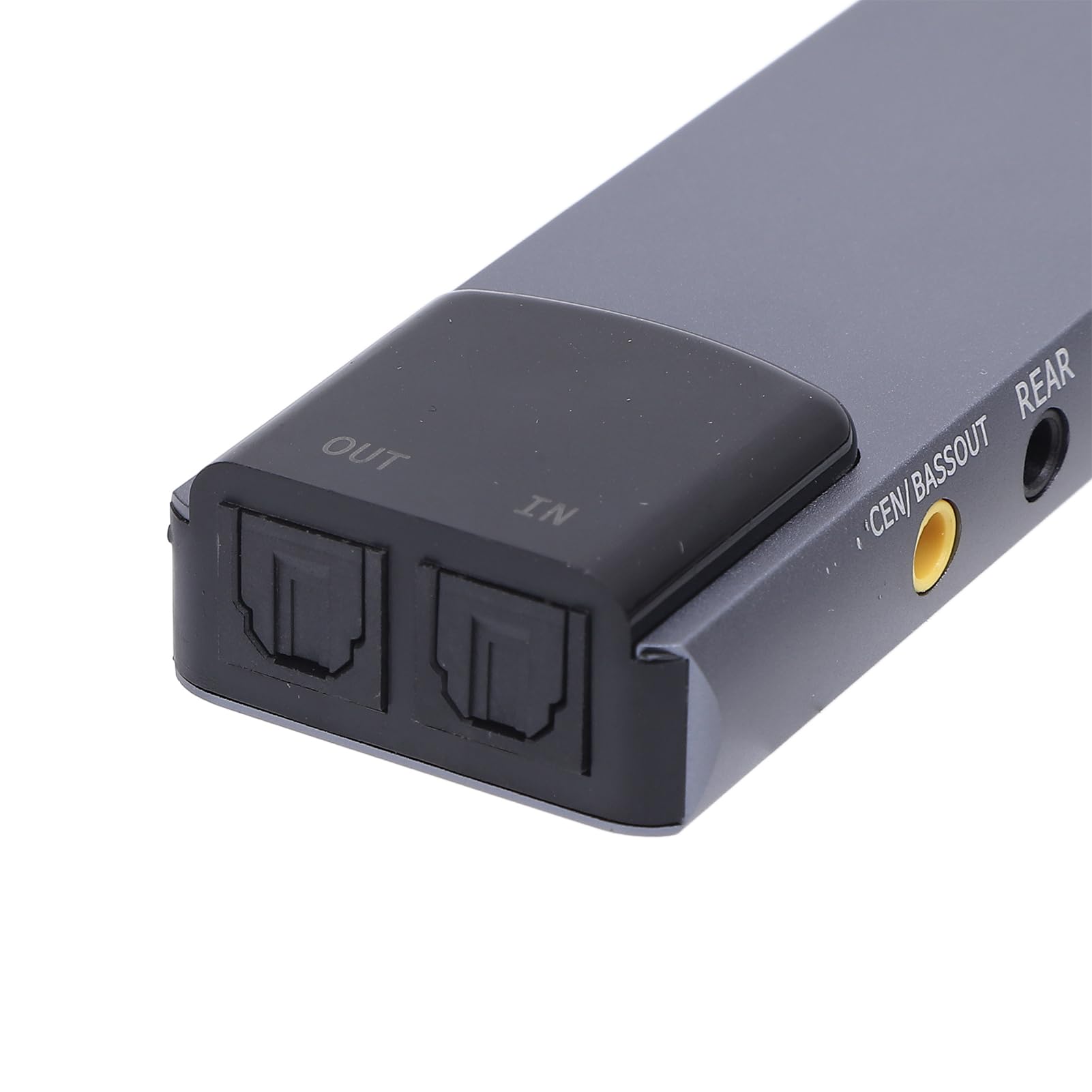 Carte son surround 7.1 USB 5.1 Carte son externe avec entrée optique SPDIF Adaptateur audio Réduction du bruit Aluminium pour PC portable Puce CM6206