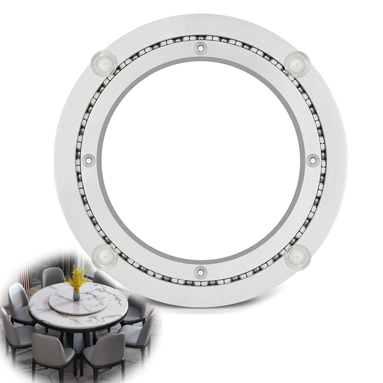 Plaques Roulement Rotatives Base De Plateau Tournant Aluminium Silencieuse