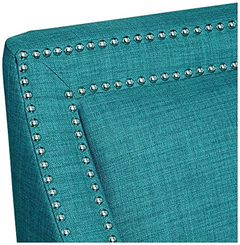 Studio 55D Flynn Teal Upholstered Armchair #TOP2