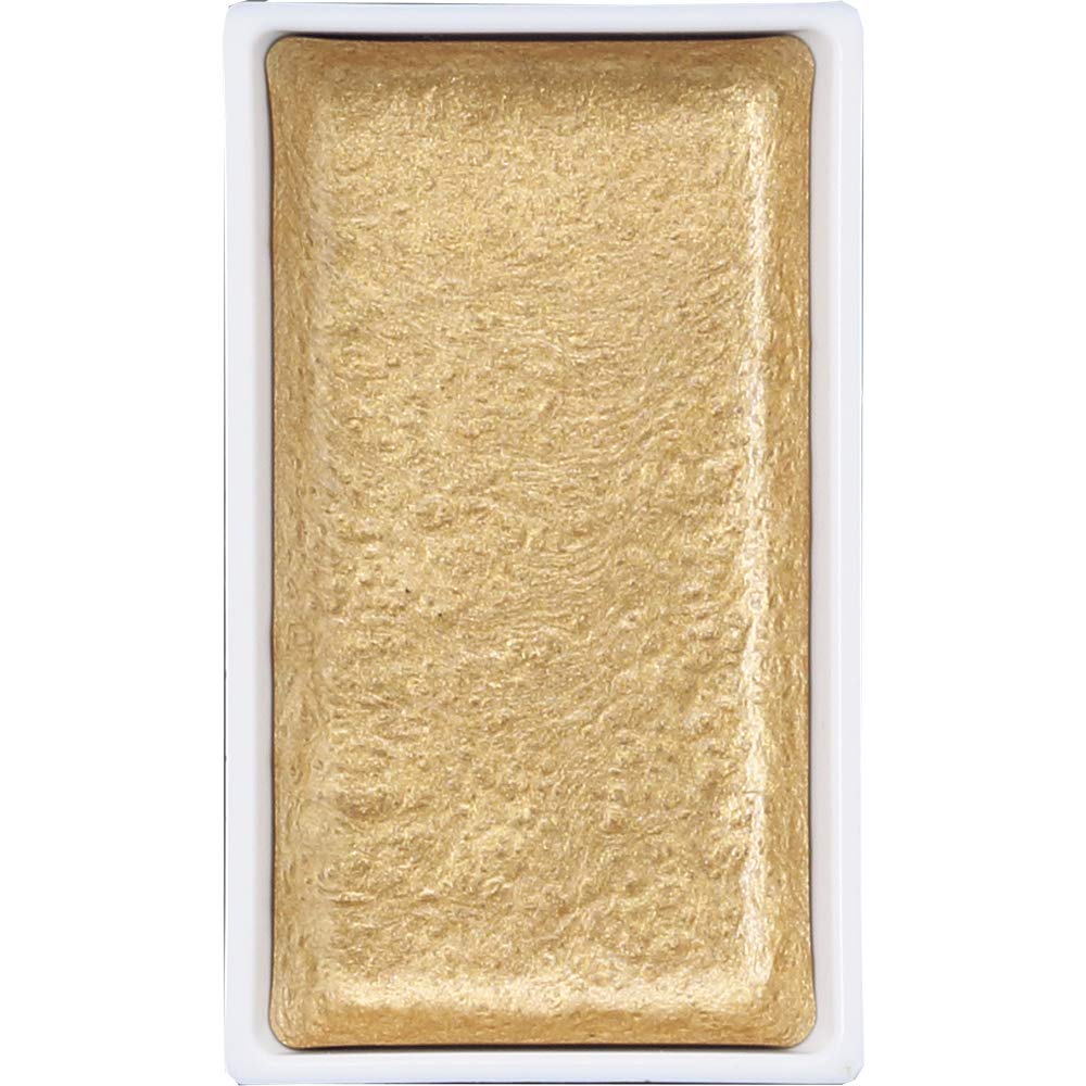 Gansai Tambi N°904 Champagne Gold recharge peinture aquarelle Kuretake godet