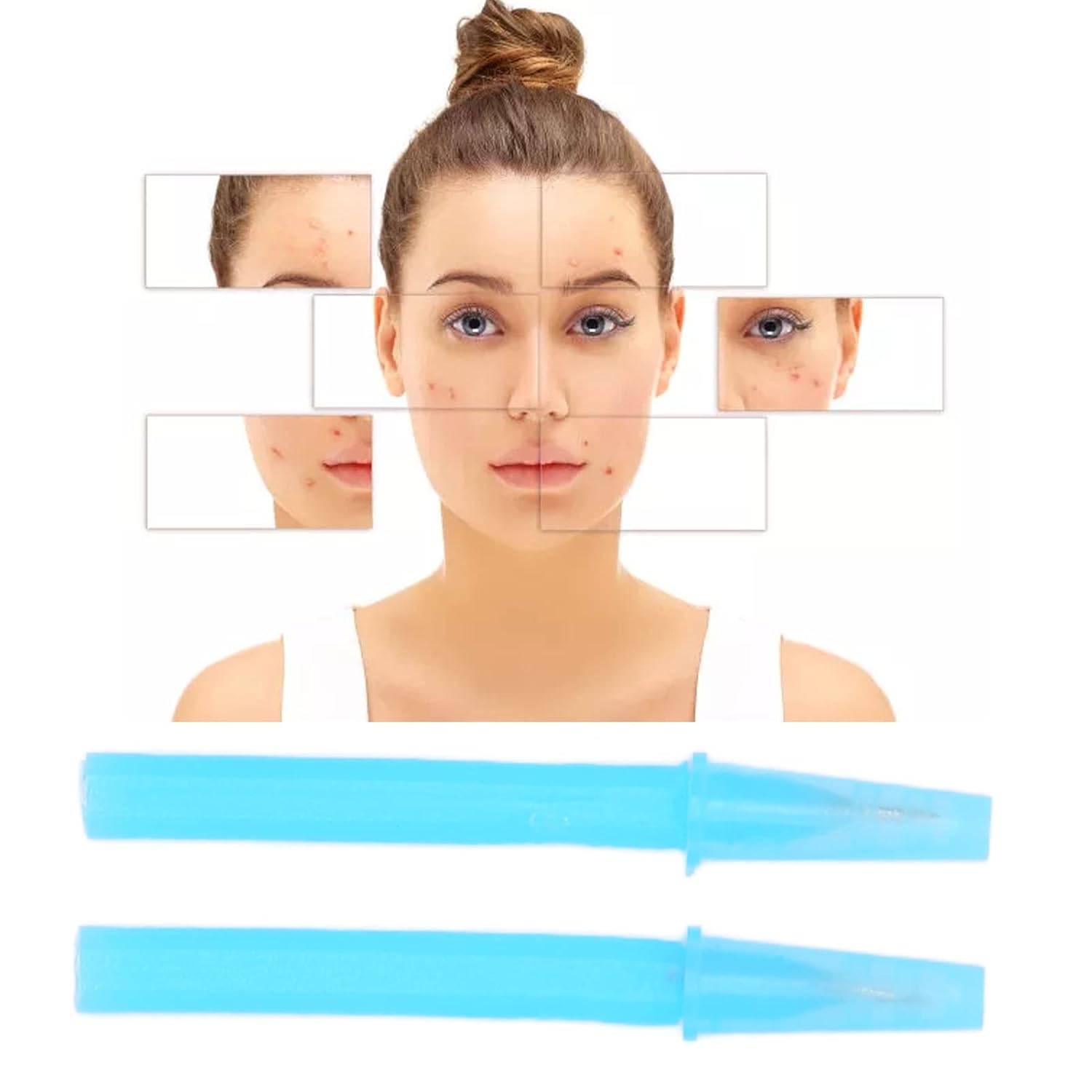 50pcs Disposable Pimples Needles, Pimple Extractor Popper