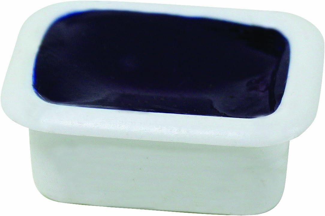 Sargent Art 22-8050 12-Count Half-Pan Single Color Watercolor Cake Refill, Blue