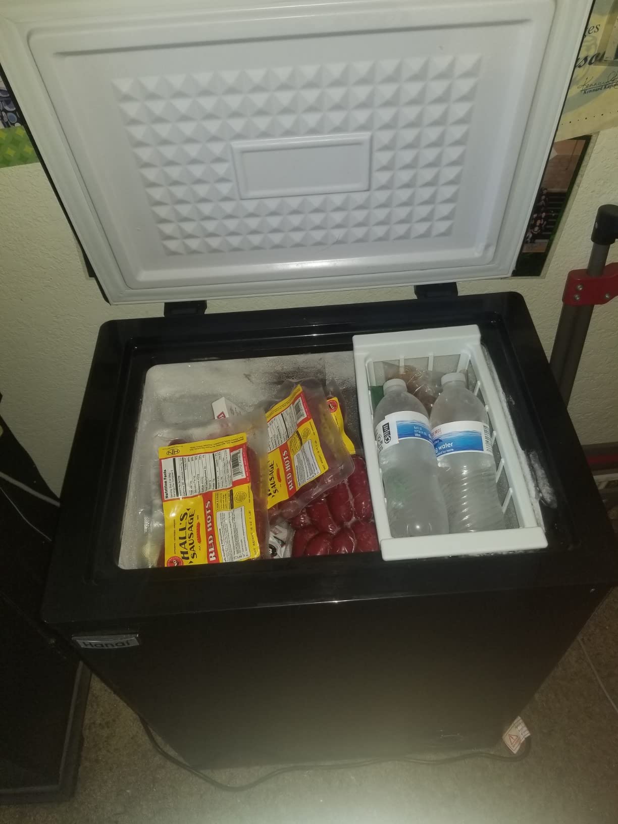 40/mo Finance WANAI Chest Freezers 3.5 Cu.Ft Compact Mini Freezer