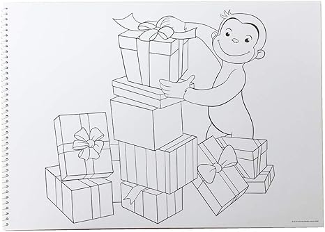 Amazon Co Jp おさるのジョージ スケッチブック キュリアスジョージ おえかき帳 じゆうちょう 文房具 オフィス用品