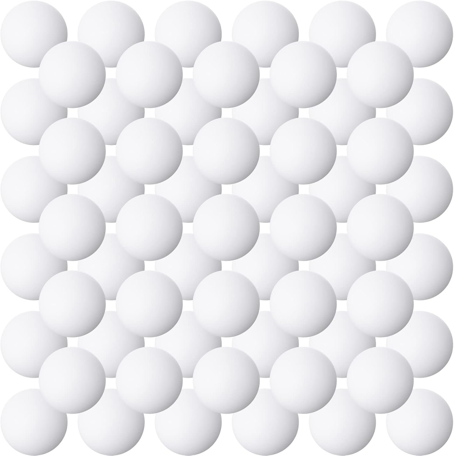 Vinsot 500 Pieces 40 mm Table Tennis Balls Bulk White Mini Plastic Balls for Carnival Pool Games, Party Decoration, Cat Toys, Sports Activities