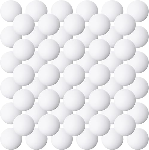 Vinsot 500 bolas de 1.575 in a granel, bolas redondas de tenis de mesa, bolas de plástico, pequeñas bolas de juego lavables para carnaval, juegos de