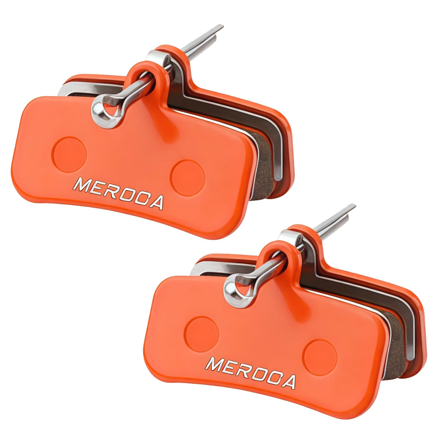 2 Pairs Bicycle Brake Pads, Semi-Metallic Disc Brake Pads for 4-Piston Mountain Bike Calipers, MTB Brake Pads for BR-M810 BR-M820, BR-M8020 BR-M8120, BR-M640 BR-M9120, HD E725 M735 M745 M750, G-Spec
