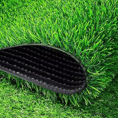 ZKBDBWTR Soporte Monitor Escritorio de 25 mm: Alfombra de Césped Sintético Suave para Interiores y Exteriores, Césped Artificial para Jardín y Balcón(1x4m/3.2x13.1ft)