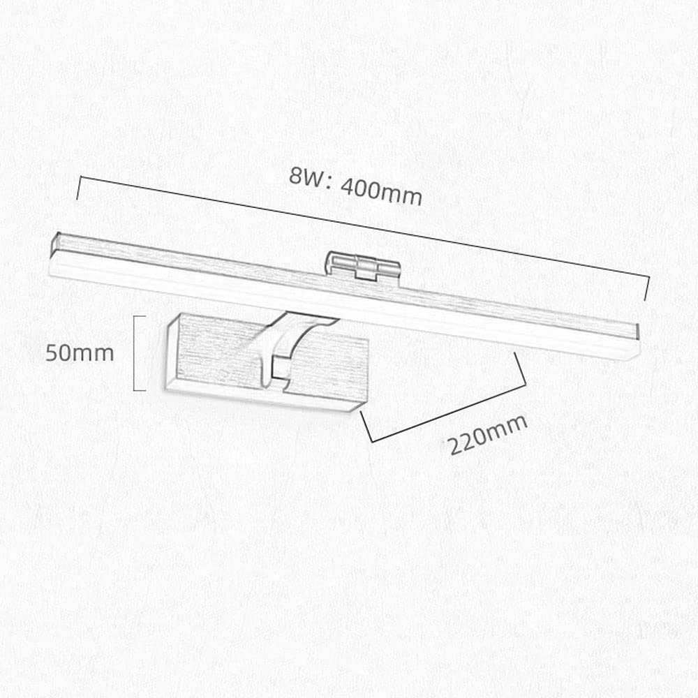 Moderne Waschtischlampe LED Spiegel Frontleuchte, Lineare Badezimmer Wandhalterung Waschtischleuchte, LED Schminkspiegel Lampen Bild Lichter Für Gemälde Ankleidezimmer Bad