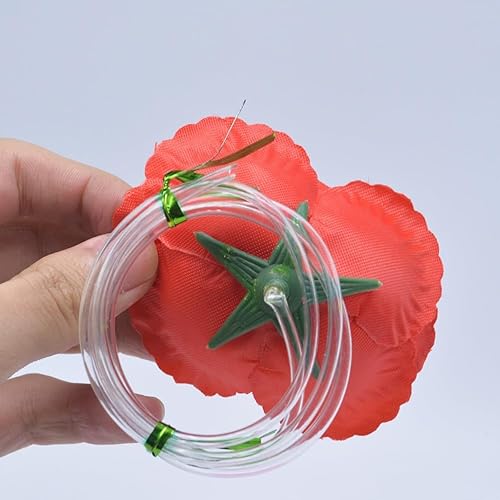 Miniatura 7 de Broche de flores de simulación de rosas para broche, accesorios de broma, broche, broche, broche, broche, divertido Halloween, juguetes complicados