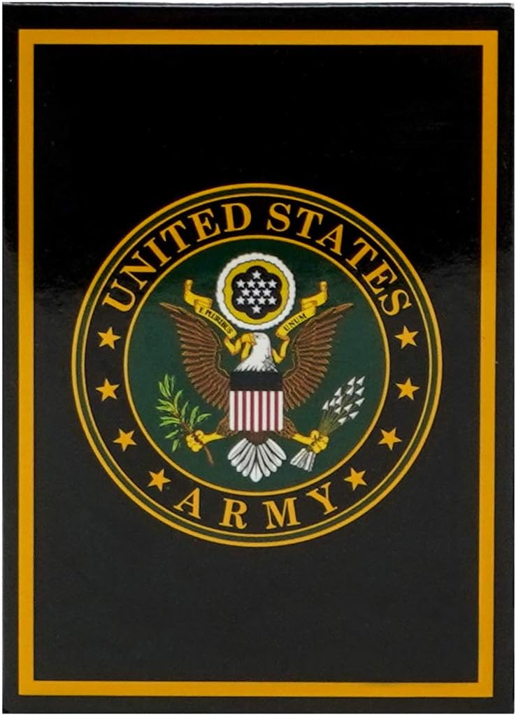 Military Gift Shop US Army Professional Quality Army Playing Cards - Great for Game Night - US Army Gifts for Veterans | Army Playing Cards