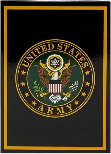 Vista 2 de Cartas de juego del ejército de EE. UU. de calidad profesional - Ideales para la noche de juegos - Regalos del ejército de EE. UU. para veteranos